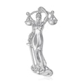 Alloy Greek Victory Goddess Brooch Pin For Vintage Apparel view 2