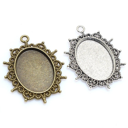 18x25mm 5g Zinc Alloy Charm Pendant for DIY Necklace Bracelet Jewelry Making