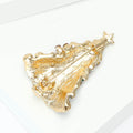 Alloy Enamel Christmas Tree Brooch For Festive Clothing Lapel Decoration view 4