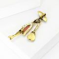 Alloy Vintage Lady Brooch For Suit Dress Lapel Accessory view 4