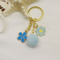 Plush Flower Letter Keychain Bag Charm For Phone Cases view 6
