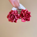 Resin Flower Stud Earrings With Silver Pins, Elegant Minimalist OL Style Daily Jewelry view 1