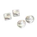Alloy Geometric Wrinkle Texture Quadrilateral Drop Earrings For Women, Minimalist Modern Light Luxury Style view 5