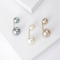 Alloy Color Pearl Brooch Pin Set For Cardigan Clothing Fastening view 3