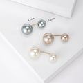 Alloy Color Pearl Brooch Pin Set For Cardigan Clothing Fastening view 5
