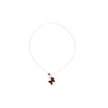 Light Luxury Copper Flocked Zircon Horse Pendant Sweater Necklace New Chinese Zodiac Choker view 5
