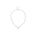 Korean Light Luxury Copper Zircon Teardrop Pendant Sweater Necklace For Elegant Layering view 5
