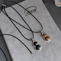 Light Luxury Resin Gourd Pendant Sweater Necklace, New Chinese Style Minimalist Fashion For Women view 2