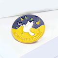 Metal Alloy Peace Dove Brooch Pin For Suits And Cardigans view 3