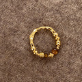 18K Gold Plated Tiger Eye Elastic Ring For Women view 4