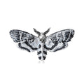 Metal Alloy Enamel Moth Brooch Pin For Suits And Coats view 1