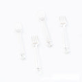 Vintage Finish Metal Mini Spoon Fork Charms in 8 Style Options view 8
