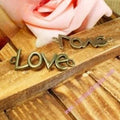 40x15MM Antique Silver Zinc Alloy LOVE Letters Charm Pendant for DIY Necklace Bracelet Jewelry Making