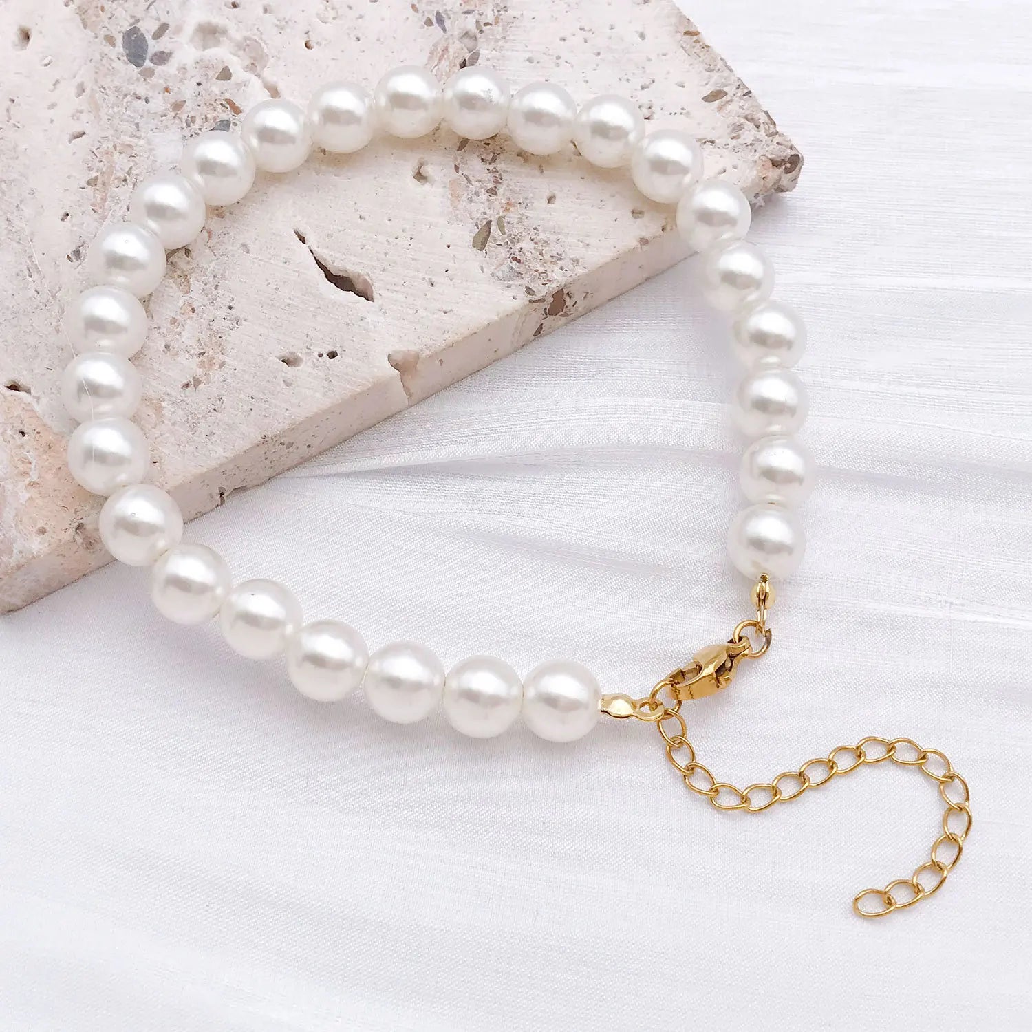 Stainless Steel Water Drop Extension Chain for Necklace Bracelet Jewelry Findings