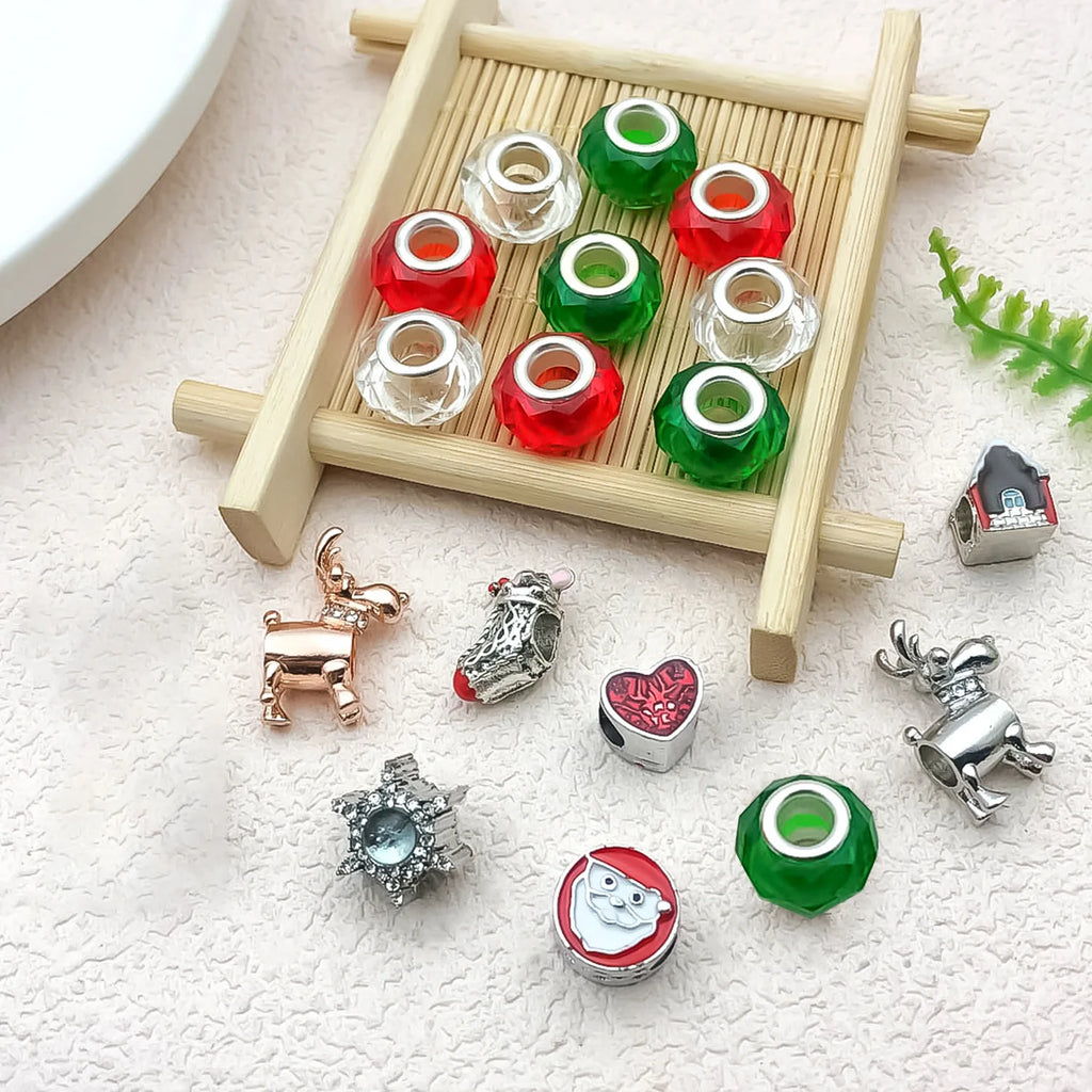Acrylic Resin Bead Charm Pendants Style 0763