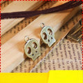 18x12MM Antique Silver Zinc Alloy Skull Charm Pendant for DIY Necklace Bracelet Jewelry Making
