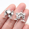 21x20mm 2.6g Zinc Alloy Charm Pendants for DIY Jewelry Accessories