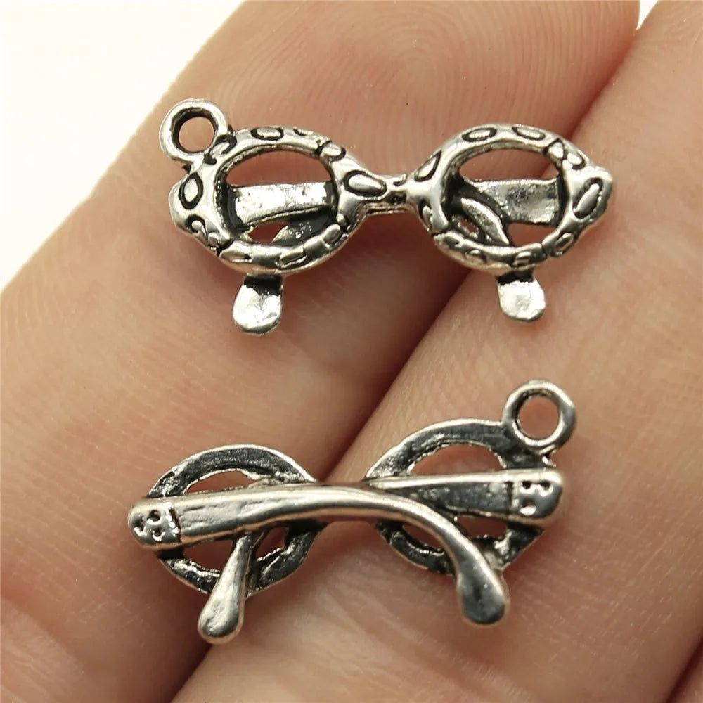 21x10mm 1g Zinc Alloy Charm Pendants for DIY Jewelry Accessories