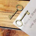 33x15MM 1582G Antique Silver Zinc Alloy Oval Double Sided Key Charm Pendant for DIY Necklace Bracelet Jewelry Making