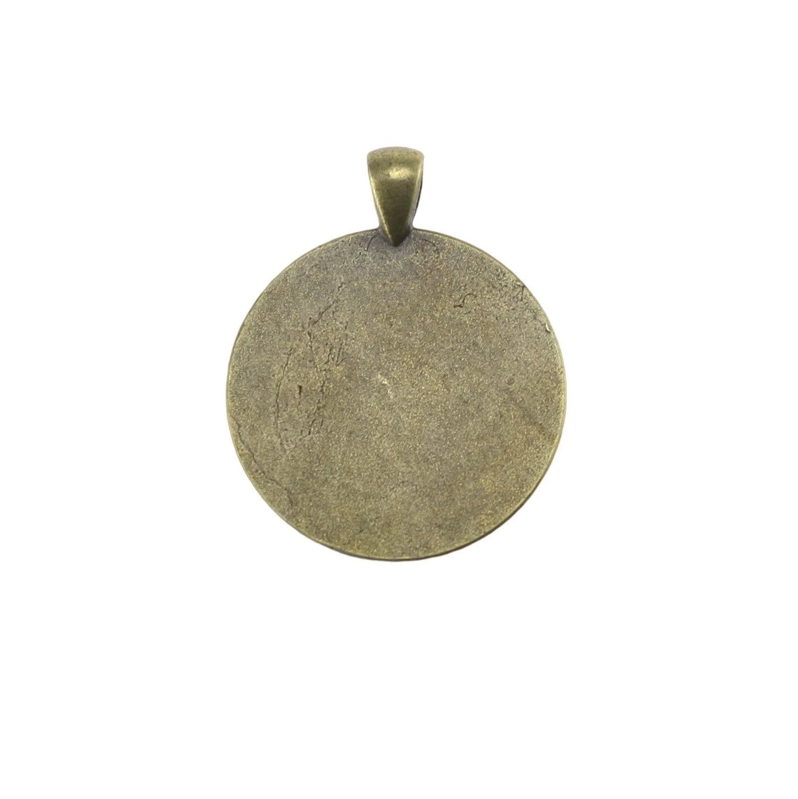 25MM Crystal Circle Charm Pendant for DIY Necklace Bracelet Jewelry Making