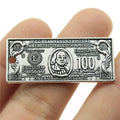 42x18mm 3.8g Antique Silver Zinc Alloy US Dollar Charm Pendant for DIY Necklace Bracelet Jewelry Making