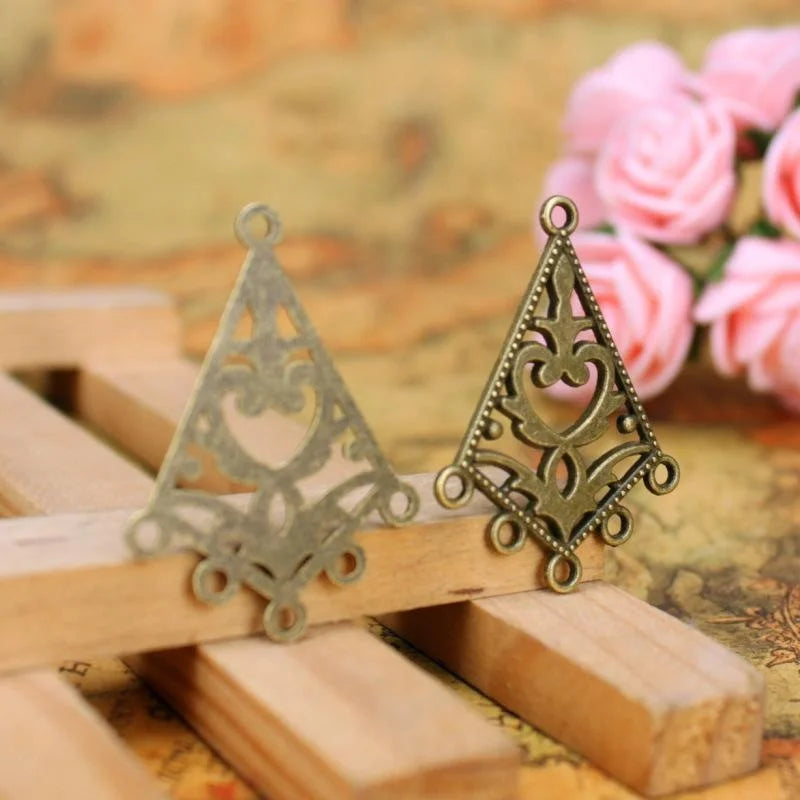 38x28MM Zinc Alloy Charm Pendant for DIY Necklace Bracelet Jewelry Making