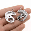 26x36mm 5.2g Multicolor Zinc Alloy Lizard Charm Pendant for DIY Necklace Bracelet Jewelry Making