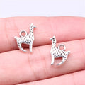 16x12mm 1g Antique Silver Zinc Alloy Alpaca Charm Pendant for DIY Necklace Bracelet Making