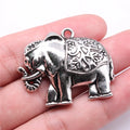 42x34mm 7.5g Multicolor Zinc Alloy Elephant Charm Pendant for DIY Necklace Bracelet Jewelry Making