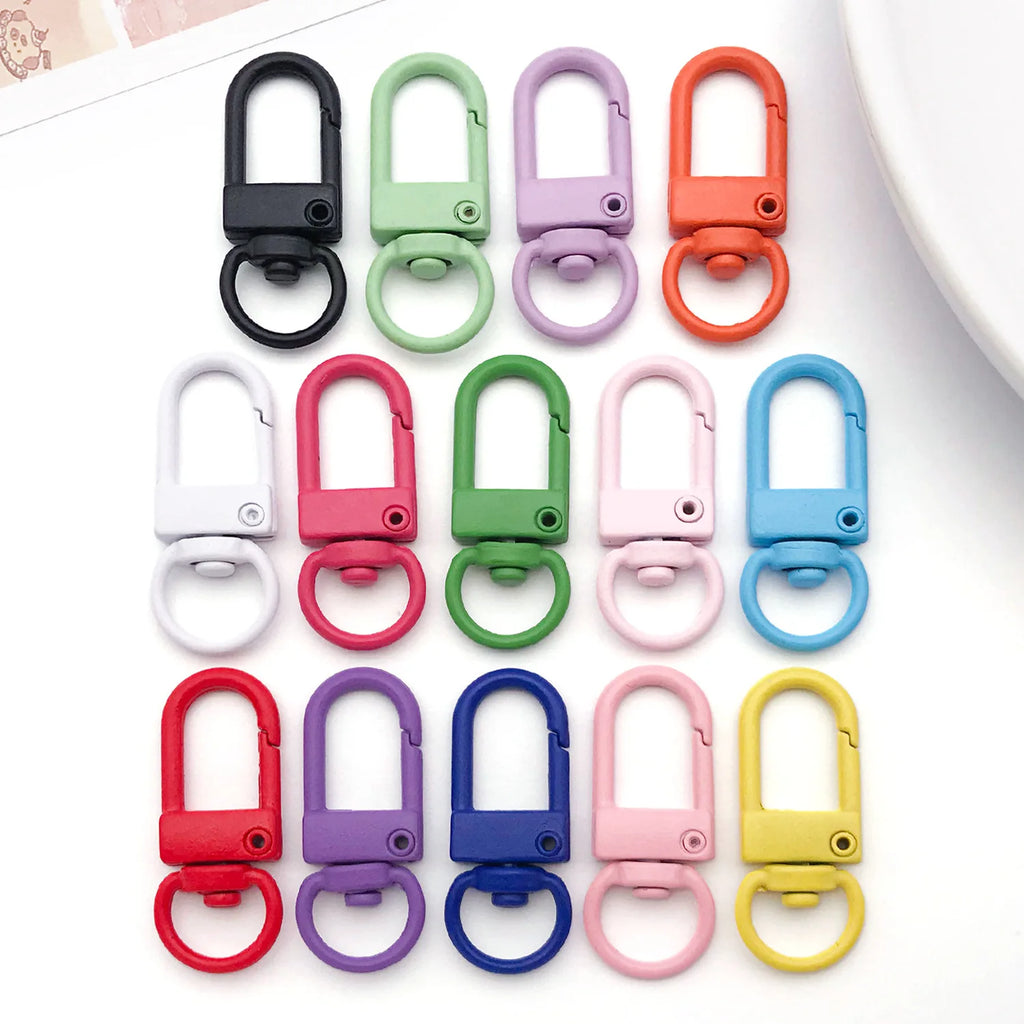 Enamel Zinc Alloy Spring Clasps Style 2141