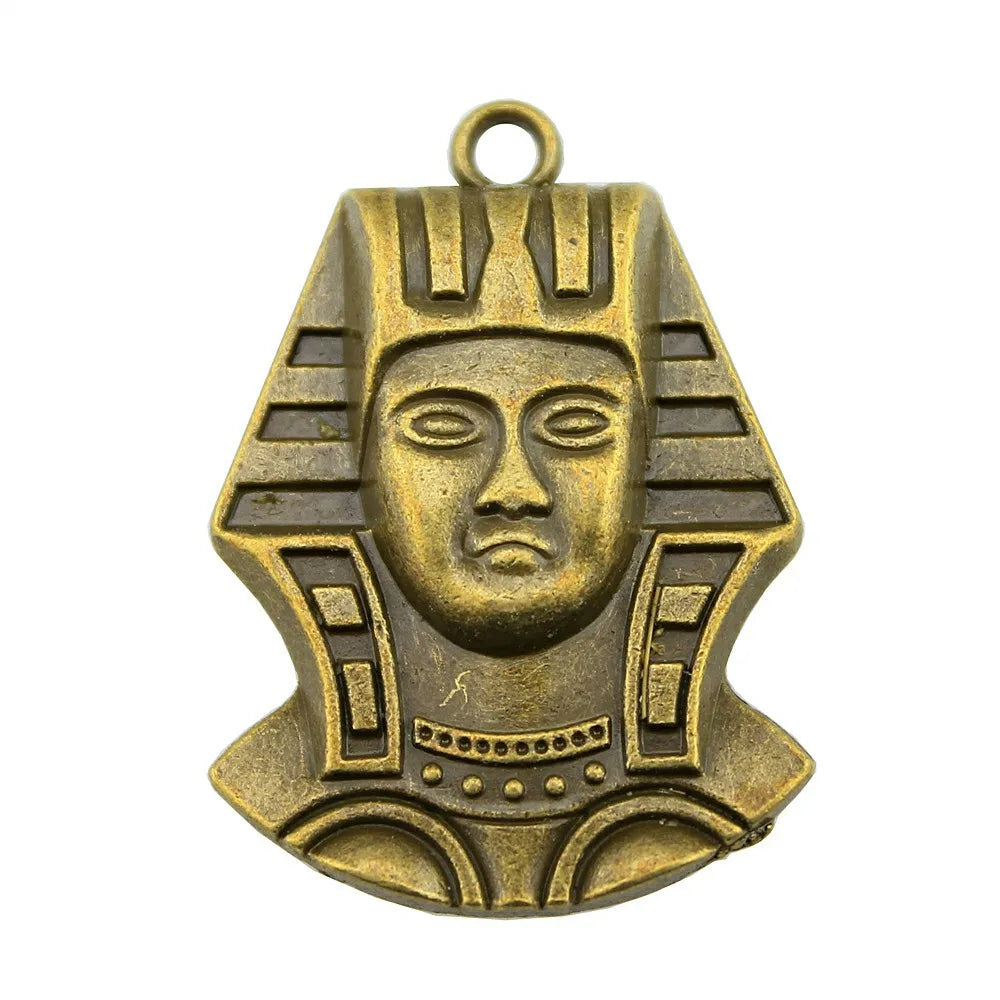 37x26mm 6g Multicolor Zinc Alloy Cleopatra Charm Pendant for DIY Necklace Bracelet Jewelry Making