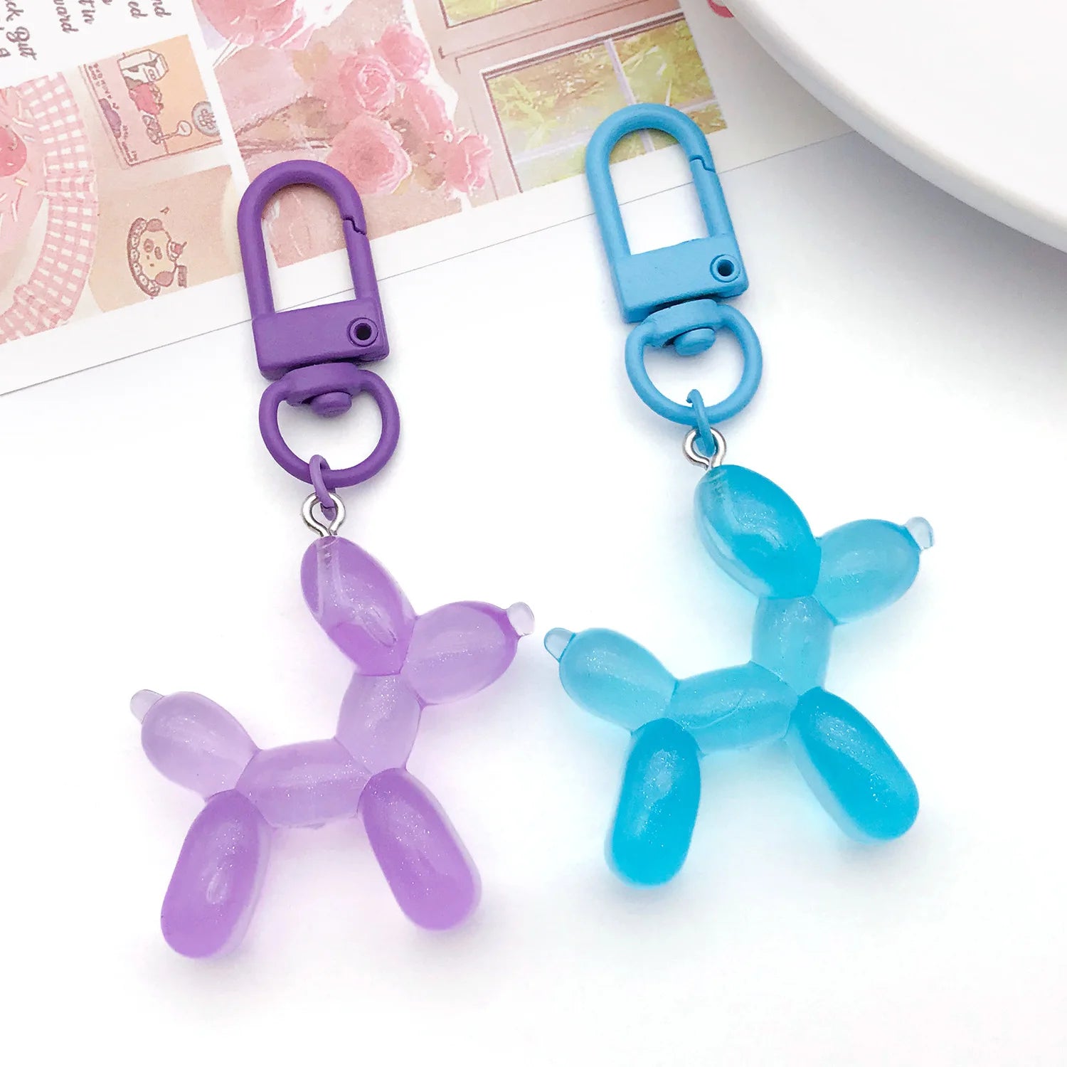 Enamel Zinc Alloy Spring Clasps Style 2141