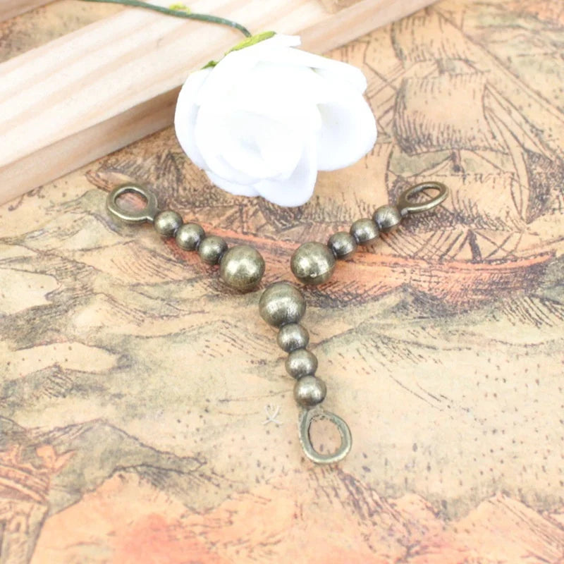 24x6MM Antique Silver Zinc Alloy Bone Charm Pendant for DIY Necklace Bracelet Jewelry Making