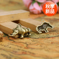 24x14MM Antique Silver Iron Rhino Charm Pendant for DIY Necklace Bracelet Jewelry Making