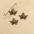 20x15MM Zinc Alloy Angel Charm Pendant for DIY Necklace Bracelet Jewelry Making
