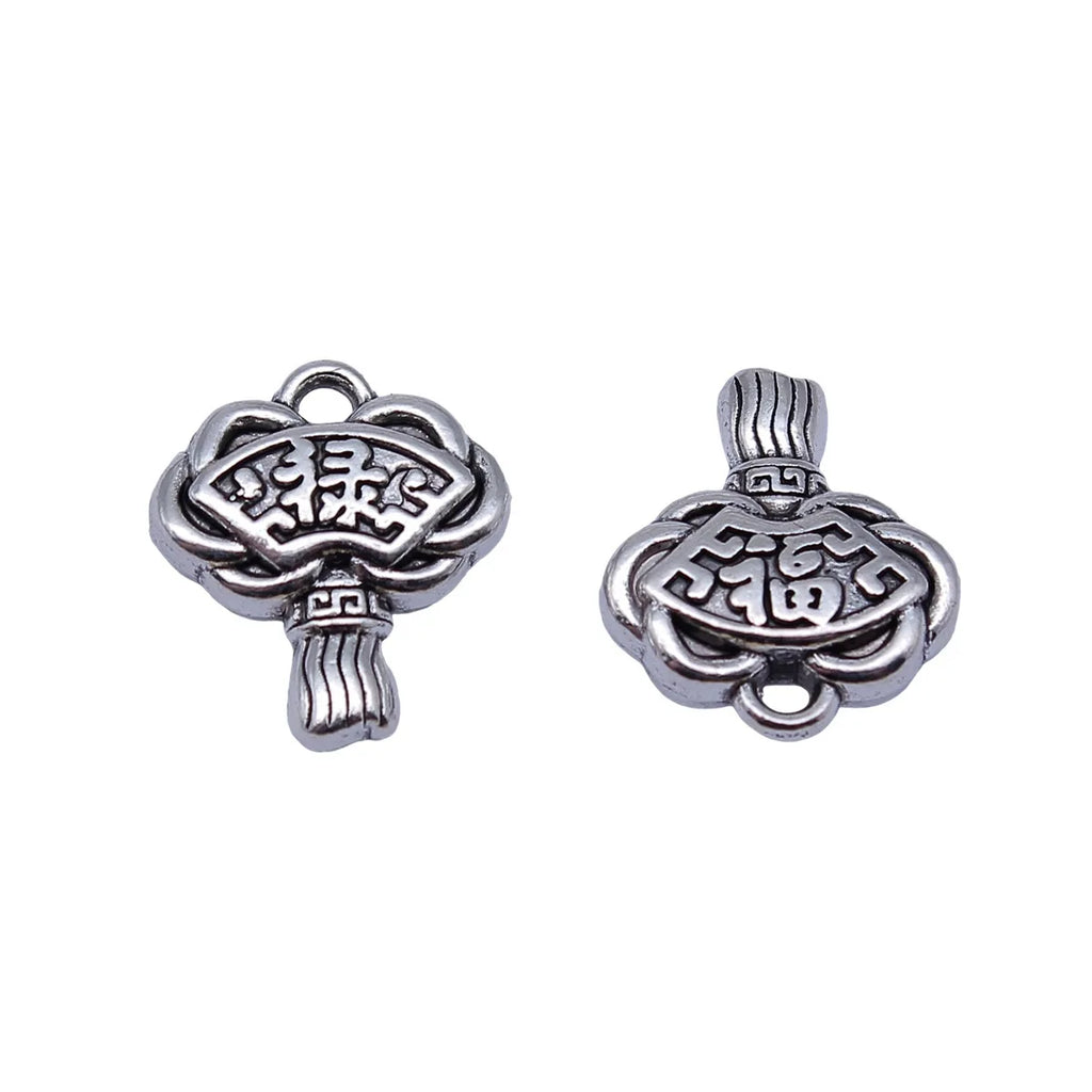 14x13mm 2g Antique Silver Zinc Alloy Lantern Charm Pendant for DIY Necklace Bracelet Making