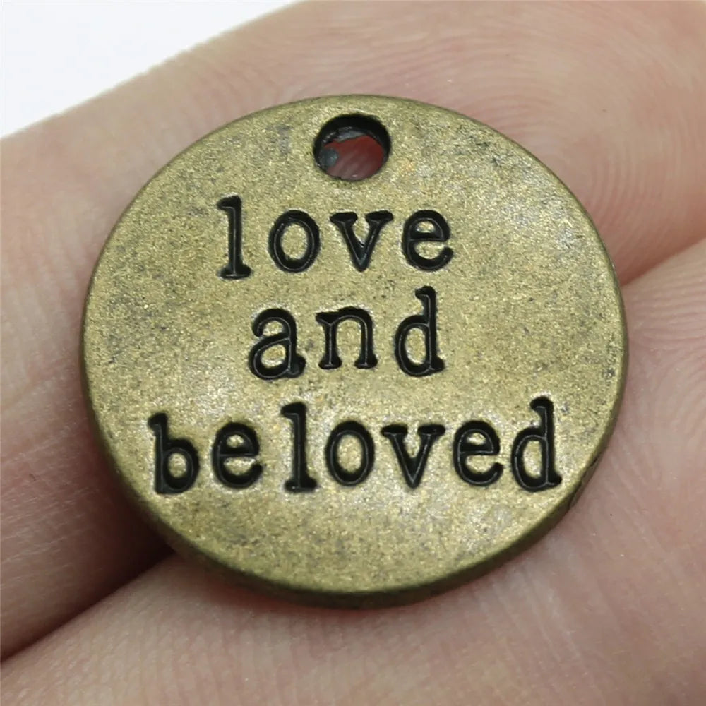20mm 3g Zinc Alloy Letter Charm Pendants for DIY Bracelet Necklace Jewelry Making
