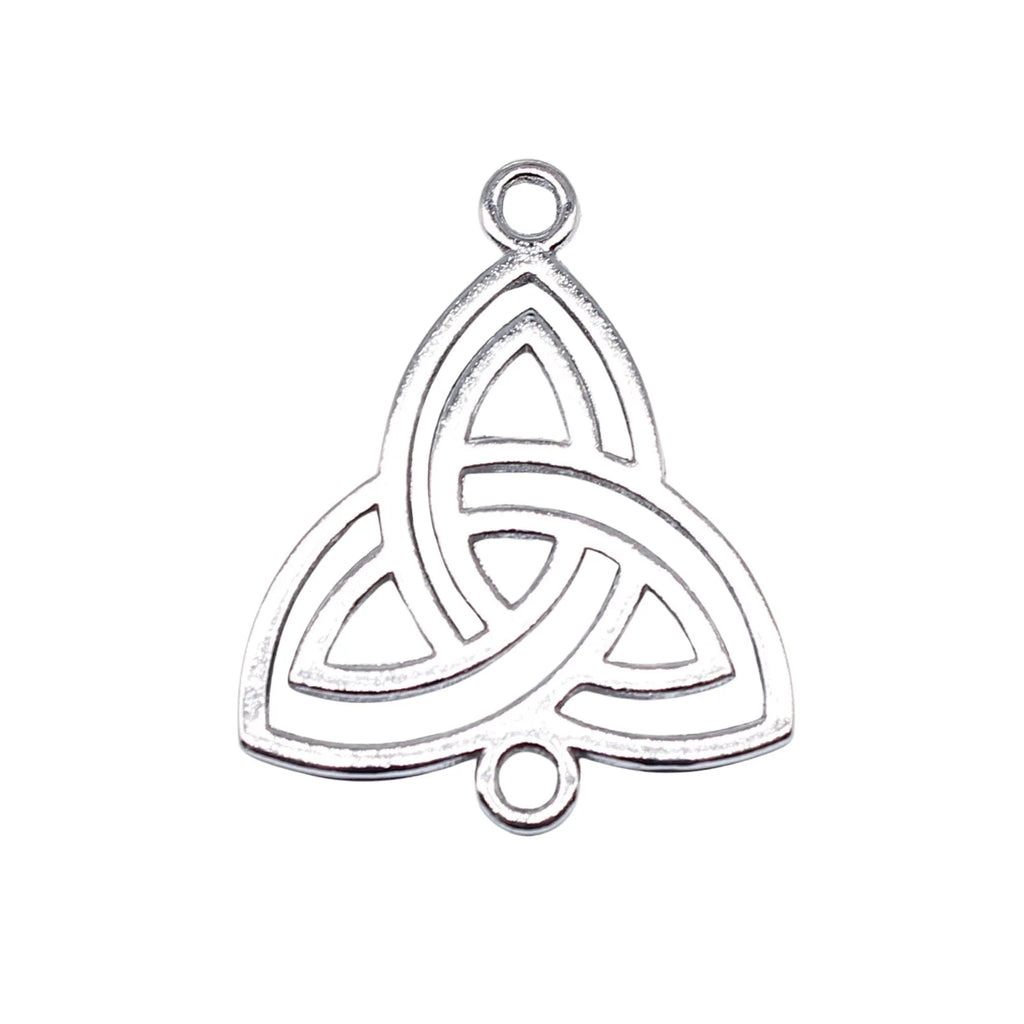 33x26mm 2.6g Antique Silver Zinc Alloy Celtic Knot Connector Charm for DIY Bracelet Necklace Making