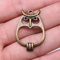 34x24mm 2.7g Multicolor Zinc Alloy Owl Cat Charm Pendant for DIY Bracelet Necklace Jewelry Making