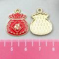 Zinc Alloy Lucky Bag Ruyi Fan Bead Beadable Bead for DIY Keychain Jewelry