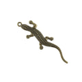 2756G Antique Silver Zinc Alloy Lizard Charm Pendant for DIY Necklace Bracelet Jewelry Making