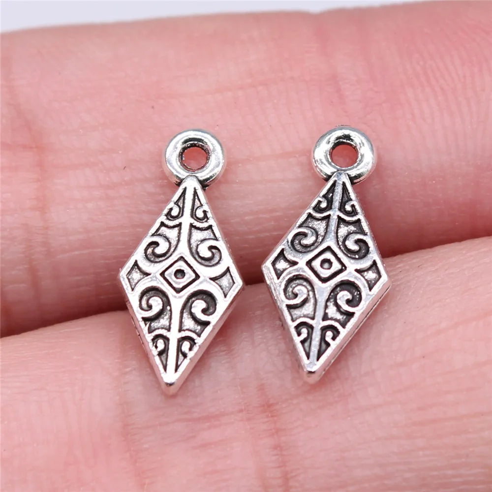 16x7mm 0.72g Multicolor Zinc Alloy Spike Cone Charm Pendant for DIY Necklace Bracelet Jewelry Making