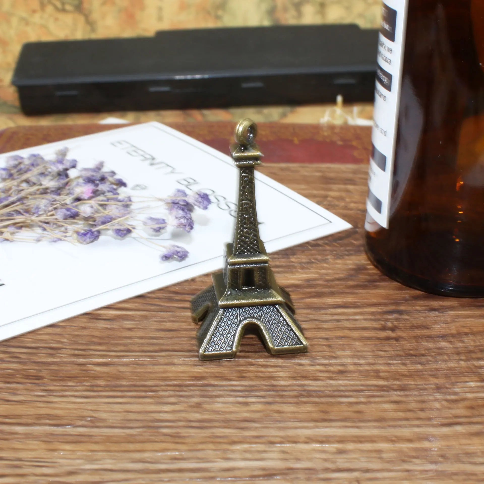 48x22mm Iron Eiffel Tower Charm Pendant for DIY Necklace Bracelet Jewelry Making