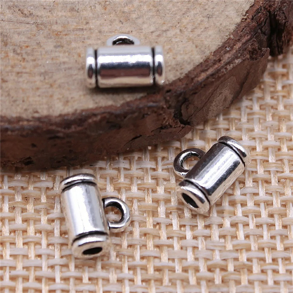 8x7x4mm 0.5g Multi-Color Zinc Alloy Small Pendant Bail Connectors for DIY Necklace Jewelry Making