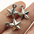 14x11mm 1g Multicolor Zinc Alloy Star Charm Pendant for DIY Necklace Bracelet Jewelry Making