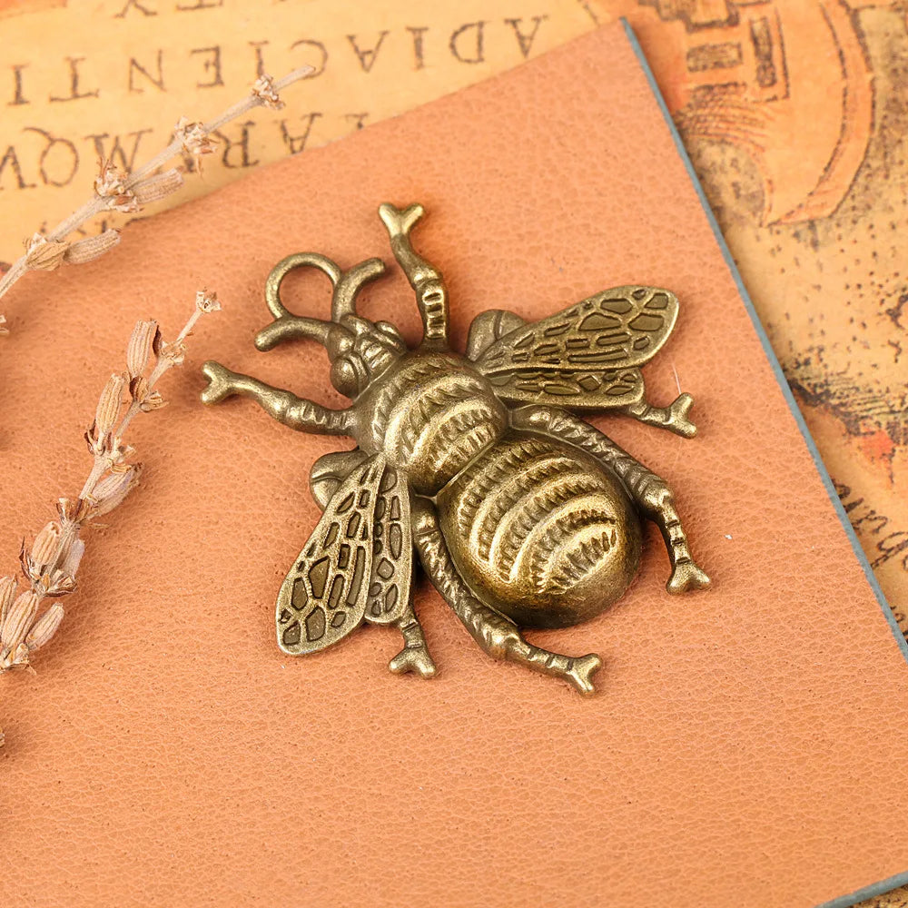 45MM Zinc Alloy Bee Charm Pendant for DIY Necklace Bracelet Jewelry Making