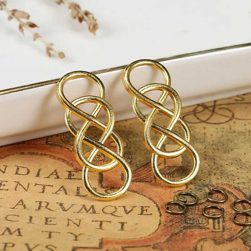 32x12MM Zinc Alloy Charm Pendant for DIY Necklace Bracelet Jewelry Making