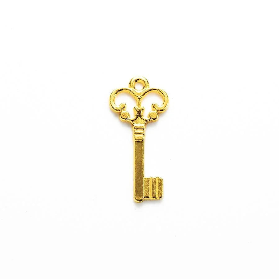 21x10MM Zinc Alloy Key Lock Charm Pendant for DIY Necklace Bracelet Jewelry Making