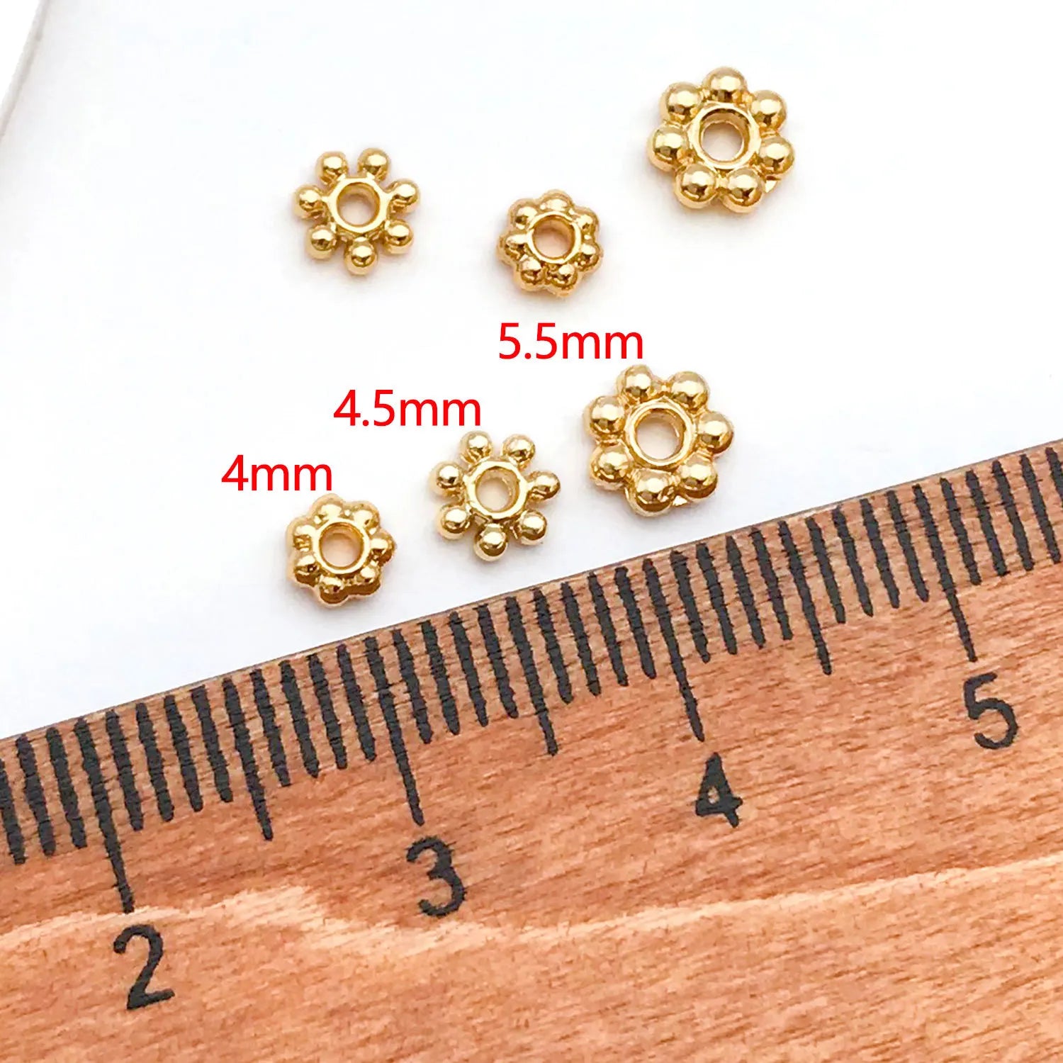 Zinc Alloy White Gold Tone Snowflake Spacer Bead for Bracelet Necklace Making