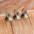 15x10MM 1551G Antique Silver Zinc Alloy Rabbit Charm Pendant for DIY Necklace Bracelet Jewelry Making